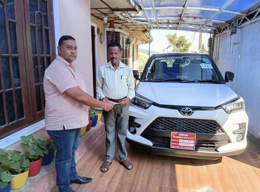 Ushan Traders customer handover moment